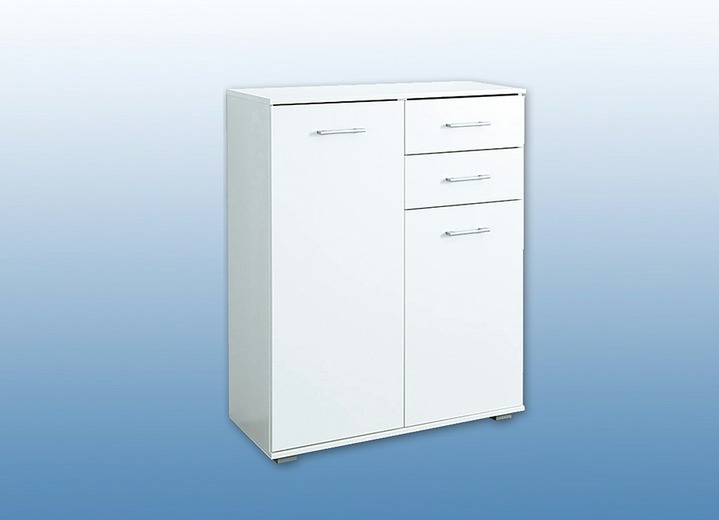 Sideboards & Kommoden - Kommoden in hochwertiger, stabiler Ausführung, in Farbe ARTISAN EICHE, in Ausführung Kommode mit 2 Nischen, Höhe 71 cm Ansicht 8