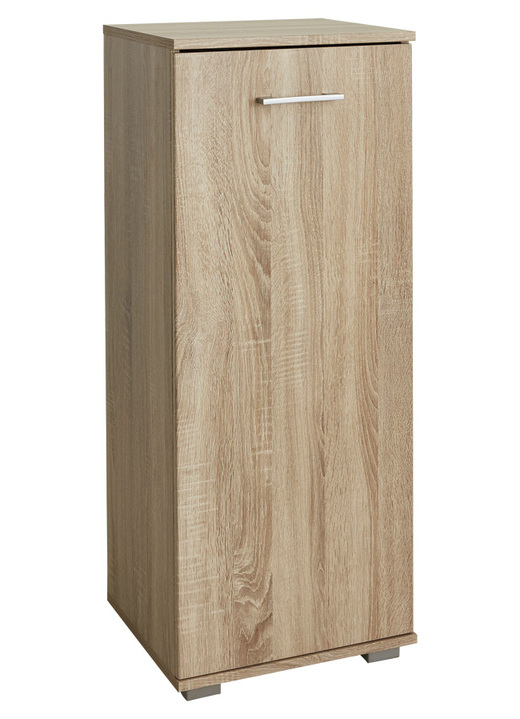 Sideboards & Kommoden - Kommode, 1-türig, in hochwertiger, stabiler Ausführung, in Farbe WEISS Ansicht 1