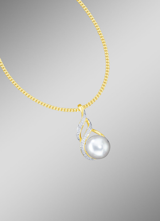 Halsketten & Armbänder - Stilvoller Anhänger mit Kette, in Farbe  Ansicht 1