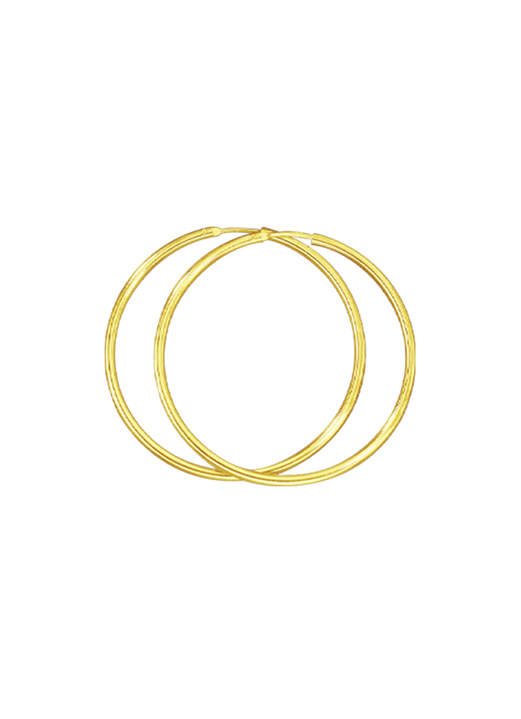 ohne Steine / mit Zirkonia - Klassische Creolen in herrlichem Design, in Farbe , in Ausführung Ø 20 mm Ansicht 7