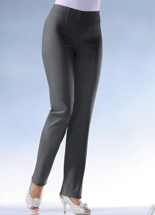 Hosen - Soft-Stretch-Hose in 11 Farben, in Größe 018 bis 235, in Farbe SCHWARZ Ansicht 1