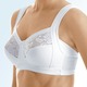 Soft-BH - Miss Mary BH mit Elastikspitzeneinsätzen – Farbe WEISS – Ansicht 1 Soft-BH - Miss Mary BH mit Elastikspitzeneinsätzen, in Größe 080 bis 115, in Cup H, in Farbe BEIGE – Farbe WEISS – Ansicht 1