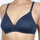 Soft-BH - Naturana Zweierpack BH mit gepolsterten Cups – Farbe 1X MARINE, 1X WEISS – Ansicht 1 Soft-BH - Naturana Zweierpack BH mit gepolsterten Cups, in Größe 075 bis 095, in Cup C, in Farbe 1X WEISS, 1X Puder – Farbe 1X MARINE, 1X WEISS – Ansicht 1