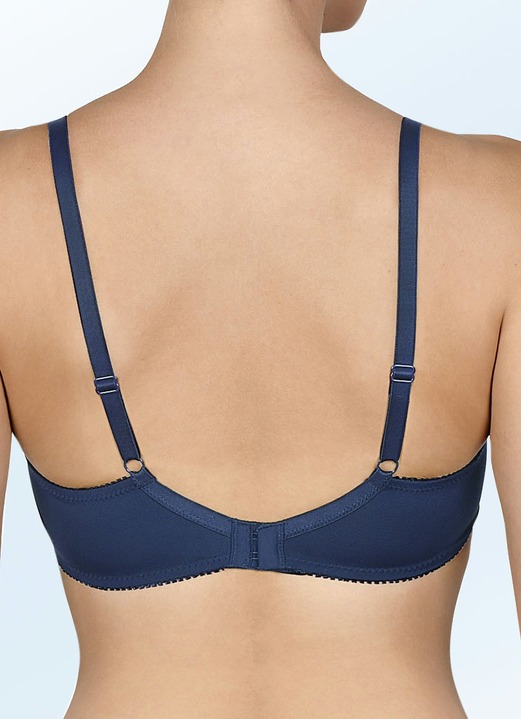 Soft-BH - Naturana Zweierpack BH mit gepolsterten Cups, in Größe 075 bis 095, in Cup C, in Farbe 1X WEISS, 1X Puder Ansicht 7