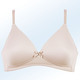 Soft-BH - Naturana Zweierpack BH mit gepolsterten Cups, in Größe 075 bis 095, in Cup A, in Farbe 2X WEISS – Farbe 1X WEISS, 1X Puder – Ansicht 3