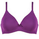 Soft-BH - Naturana Zweierpack BH mit gepolsterten Cups – Farbe 1X BROMBEER, 1X WEISS – Ansicht 2 Soft-BH - Naturana Zweierpack BH mit gepolsterten Cups, in Größe 075 bis 095, in Cup C, in Farbe 1X WEISS, 1X Puder – Farbe 1X BROMBEER, 1X WEISS – Ansicht 2