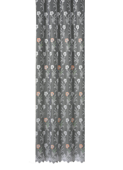 - Store mit Blumen-Muster, in Größe 160 (Store 