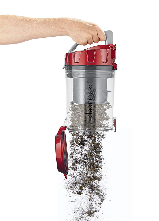 Staubsauger - Beutelloser Zyklon-Bodenstaubsauger inkl. HEPA-Filter Ansicht 2 Staubsauger - Beutelloser Zyklon-Bodenstaubsauger inkl. HEPA-Filter, in Farbe ROT Ansicht 2
