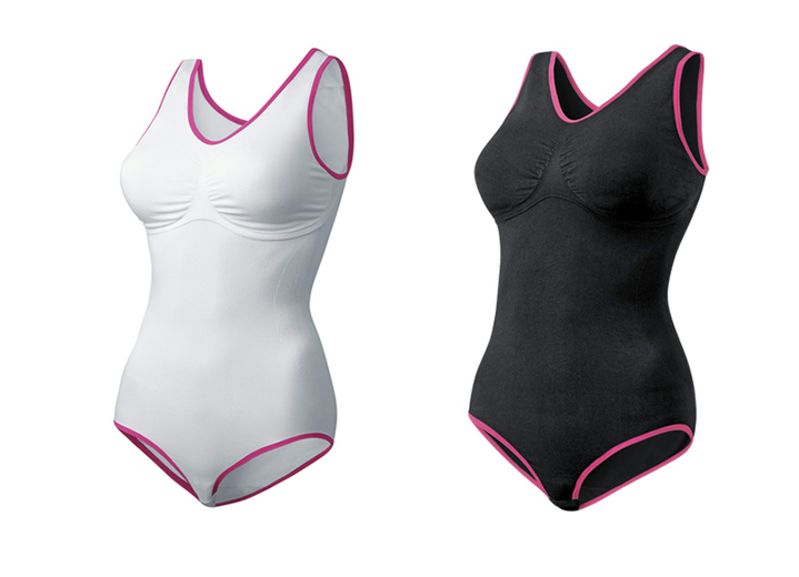 - Shaping Body Zweierpack, in Größe L bis XXL, in Farbe SCHWARZ/WEISS