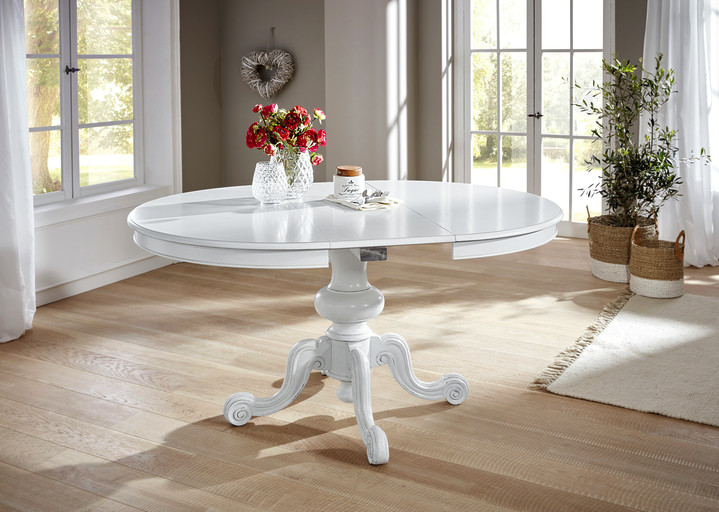 Landhausmöbel - Esszimmer-Möbel im Landhausstil, in Farbe NUSSBAUM, in Ausführung Stühle 2er-Set Ansicht 6