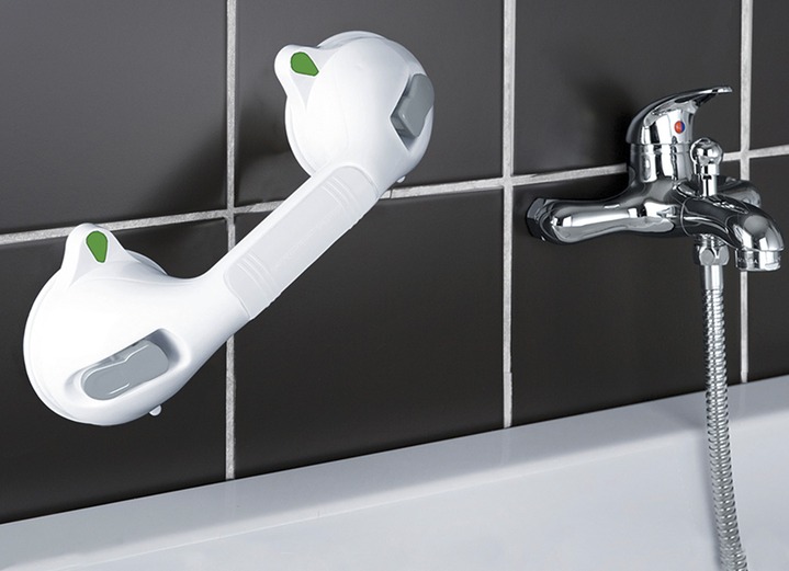 Hilfsmittel - Wandgriff „SECURA“, in Farbe WEISS, in Ausführung Wandgriff kurz Ansicht 2