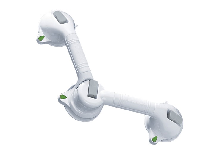 Hilfsmittel - Wandgriff „SECURA“, in Farbe WEISS, in Ausführung Wandgriff kurz Ansicht 3