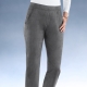 Hosen - Trendige, samtweiche Hose, in Größe 018 bis 092, in Farbe TAUPE