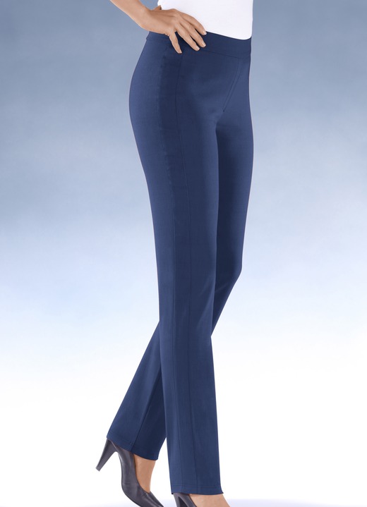 Klaus Modelle - Hochelastische Hose in 13 Farben, in Größe 018 bis 245, in Farbe ROYALBLAU Ansicht 3