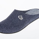 Hausschuhe - Leichte Damen-Hausschuhe, mit anatomisch geformtem Fußbett, in Größe 036 bis 042, in Farbe MARINE