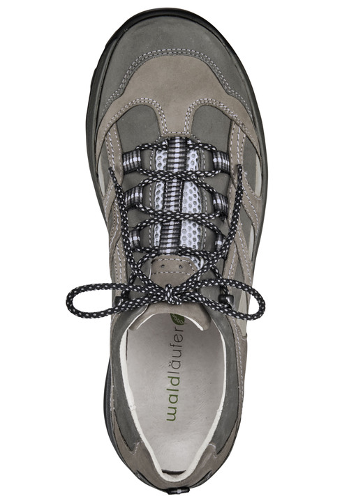 Komfortschuhe - Waldläufer, sportliche Damen-Schnürschuhe, Weite H, mit herausnehmbarem Fußbett, in Größe 4 1/2 bis 9, in Farbe MARINE-GRAU Ansicht 5