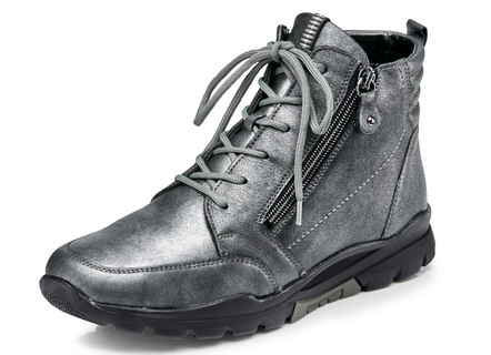 Waldläufer, gefütterte Damen-Stiefeletten, Winterschuhe, Weite H, mit herausnehmbarem Fußbett