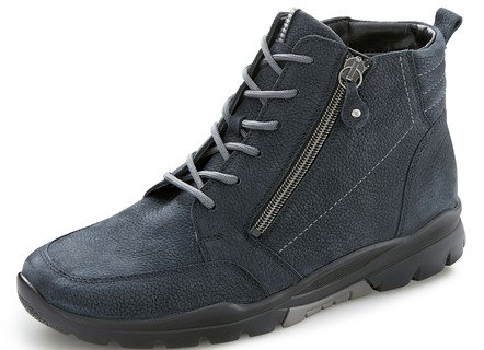 Waldläufer, gefütterte Damen-Stiefeletten, Winterschuhe, Weite H, mit herausnehmbarem Fußbett