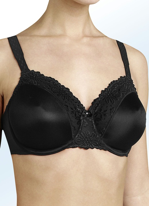 BHs - Triumph-Ladyform Soft-Minimizer-Bügel-BH Ansicht 4 BHs - Triumph-Ladyform Soft-Minimizer-Bügel-BH, in Größe 075 bis 095, in Cup D, in Farbe SCHWARZ Ansicht 4