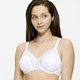 BHs - Triumph-Ladyform Soft-Minimizer-Bügel-BH, in Größe 075 bis 095, in Cup D, in Farbe WEISS – Farbe WEISS – Ansicht 2