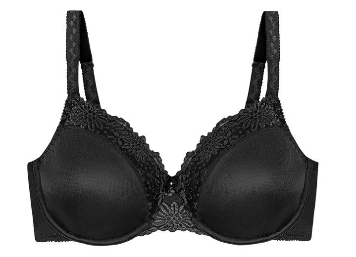 BHs - Triumph-Ladyform Soft-Minimizer-Bügel-BH Ansicht 2 BHs - Triumph-Ladyform Soft-Minimizer-Bügel-BH, in Größe 075 bis 095, in Cup D, in Farbe SCHWARZ Ansicht 2