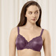 Damenmode -  Triumph-Ladyform Soft-Minimizer-Bügel-BH, in Größe 075 bis 095, in Cup F, in Farbe AUBERGINE – Farbe AUBERGINE – Ansicht 1