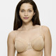 BHs - Triumph-Ladyform Soft-Minimizer-Bügel-BH – Farbe PUDER – Ansicht 1 BHs - Triumph-Ladyform Soft-Minimizer-Bügel-BH, in Größe 075 bis 095, in Cup D, in Farbe SCHWARZ – Farbe PUDER – Ansicht 1