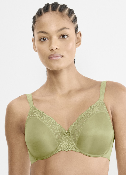 BHs - Triumph-Ladyform Soft-Minimizer-Bügel-BH, in Größe 075 bis 095, in Cup C, in Farbe MINT Ansicht 38