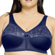 Soft-BH - Glamorise Stütz-BH mit Spitze – Farbe MARINE Soft-BH - Glamorise Stütz-BH mit Spitze, in Größe 080 bis 130, in Cup G, in Farbe BEIGE