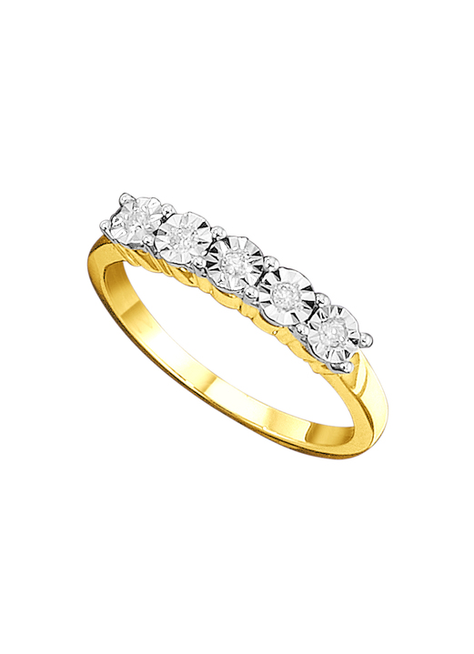 mit Diamanten - Damenring mit Brillanten Ansicht 2 mit Diamanten - Damenring mit Brillanten, in Größe 160 bis 220, in Farbe  Ansicht 2