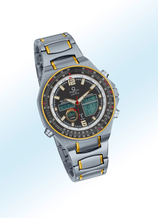 "Quality-Time"-Funk-Solar-Chronograph