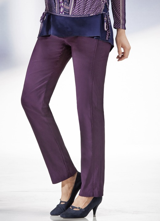 Klaus Modelle - Hochelastische Hose in 13 Farben, in Größe 018 bis 245, in Farbe ROYALBLAU Ansicht 10