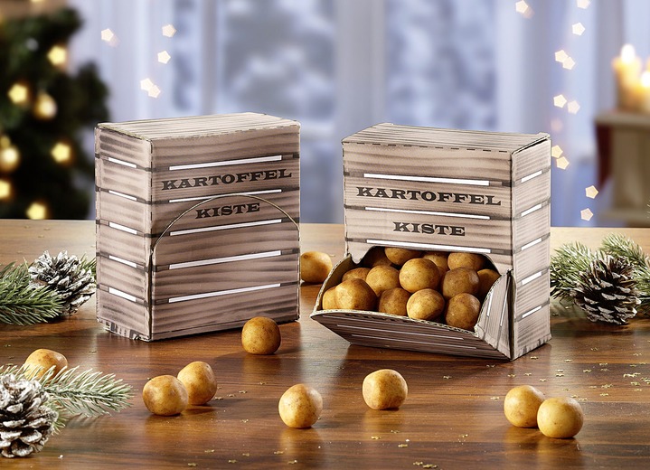- Marzipan-Kartoffeln, 2er-Set, in Farbe