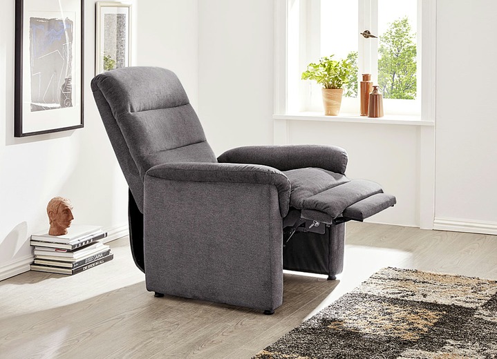 TV- & Relaxsessel - Relax-Sessel mit doppelter Federung, in Farbe GRAU Ansicht 1