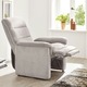 TV- & Relaxsessel - Relax-Sessel mit doppelter Federung – Farbe HELLGRAU TV- & Relaxsessel - Relax-Sessel mit doppelter Federung, in Farbe CAPPUCCINO