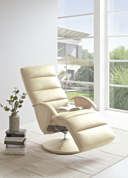 - Moderner Relaxsessel, in Farbe CREME Ansicht 1