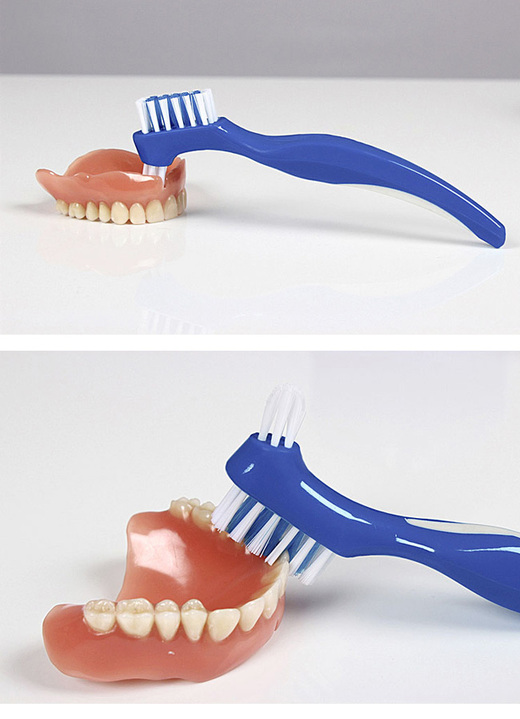 Körperpflege & Kosmetik - Prothesen-Reinigungsset, 3-teilig, in Farbe BLAU Ansicht 2