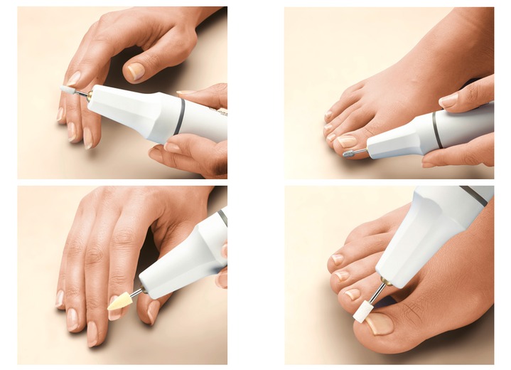 Maniküre & Pediküre - Bausch Profi-Maniküre-/Pediküre-Set, in Farbe WEISS Ansicht 2