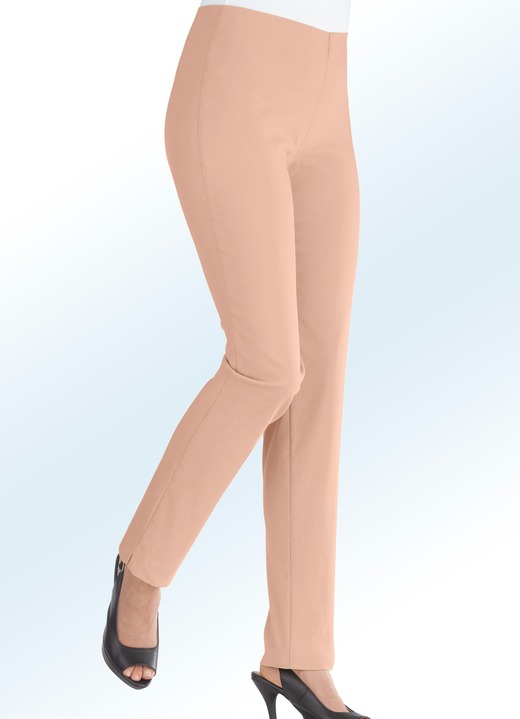 Klaus Modelle - Hose in Schlupfform in 14 Farben, in Größe 017 bis 052, in Farbe AQUA Ansicht 12