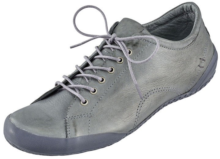Slipper & Schnürschuhe - Andrea Conti, klassische Damen-Schnürschuhe, mit herausnehmbarer Lederdecksohle, in Größe 036 bis 042, in Farbe GRAFIT Ansicht 1