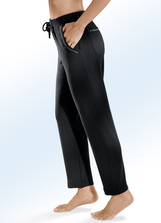 Mode - Hose mit dekorativer Nietenzier, in Größe 018 bis 056, in Farbe MARINE Ansicht 2