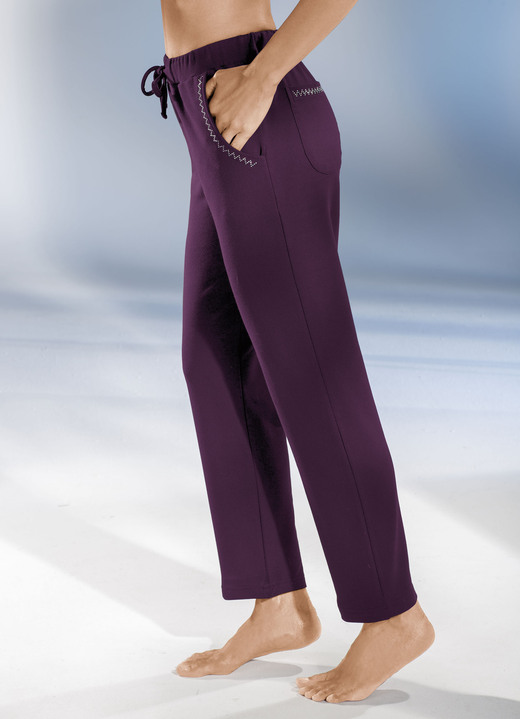 Mode - Hose mit dekorativer Nietenzier, in Größe 018 bis 056, in Farbe MARINE Ansicht 4