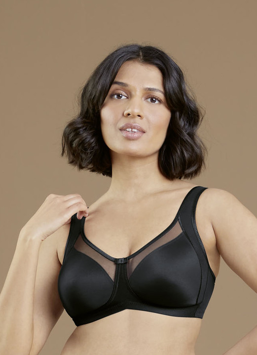 BHs - Anita BH mit vorgeformten Cups, in Größe 075 bis 110, in Cup D, in Farbe SCHWARZ Ansicht 1