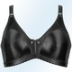 BHs - Naturana Minimizer-BH mit vorgeformten Cups – Farbe SCHWARZ – Ansicht 4 BHs - Naturana Minimizer-BH mit vorgeformten Cups, in Größe 075 bis 105, in Cup G, in Farbe PUDER – Farbe SCHWARZ – Ansicht 4