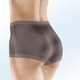 Slips - Viererpack Pants mit Gummizug im Bund – Farbe 2X RAUCHBLAU, 2X TAUPE – Ansicht 2 Slips - Viererpack Pants mit Gummizug im Bund, in Größe 036 bis 050, in Farbe 2X VIOLETT, 2X SCHWARZ – Farbe 2X RAUCHBLAU, 2X TAUPE – Ansicht 2