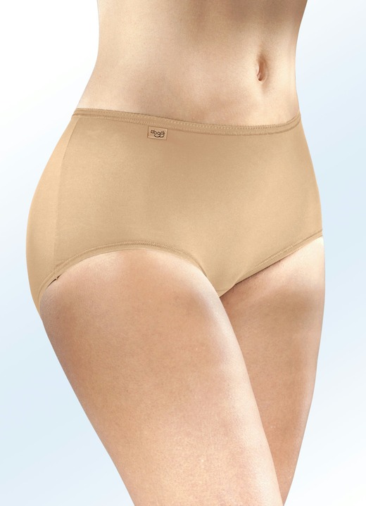 Slips - Sloggi 24/7 Dreierpack Slips, in Größe 038 bis 052, in Farbe WEISS Ansicht 3