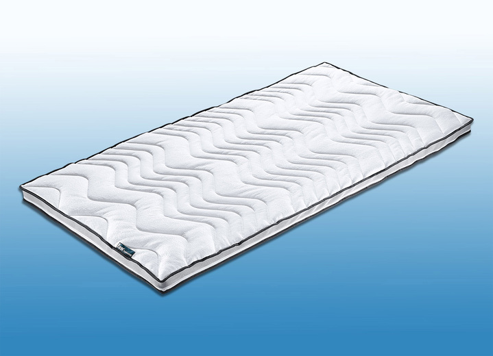 Matratzen & Lattenroste - f.a.n. 7-Zonen-Kaltschaum-Topper Qualität Premium, in Größe 129 (80/190 cm) bis 138 (180/200 cm), in Farbe