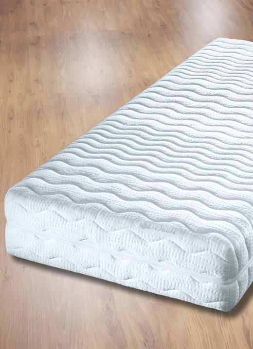 Matratzen & Bettrahmen - Ergonomischer Liegekomfort mit 7-Zonen-Matratzen von Hemafa, in Größe 129 (80/190 cm) bis 136 (160/200 cm), in Farbe , in Ausführung 7-Zonen-Bonnell-Federkern-Matratze Ansicht 1