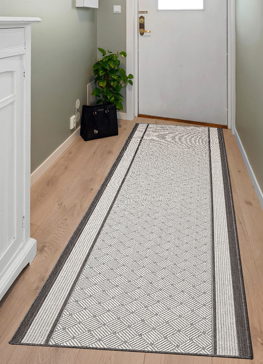 Läufer & Stufenmatten - Läufer in hochwertiger Sisal-Optik nach Wunschmaß, in Größe 102 (Läufer, 67 cm breit) bis 106 (Läufer, 100 cm breit), in Farbe BRAUN Ansicht 6