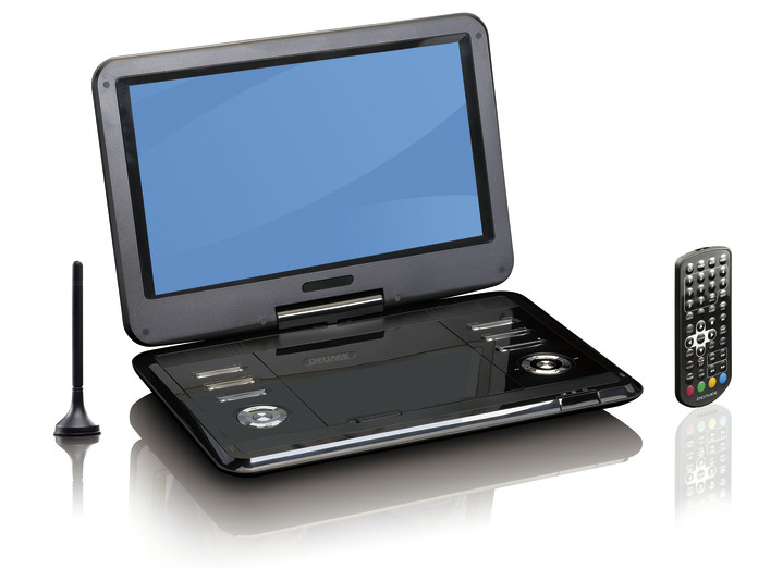 Computer & Elektronik - Reflexion DVD 1217 portabler DVD-Spieler mit TV, in Farbe SCHWARZ Ansicht 1